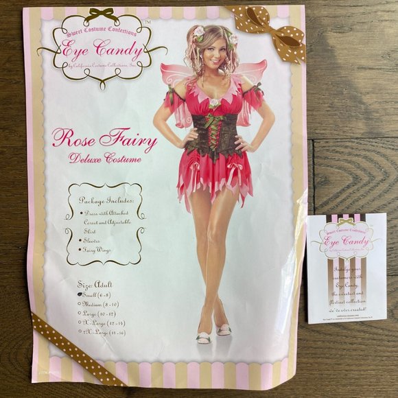 Eye Candy Halloween Costume - Rose Fairy - Picture 2 of 11